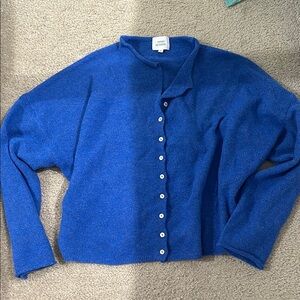 Blue Sweater Cardigan